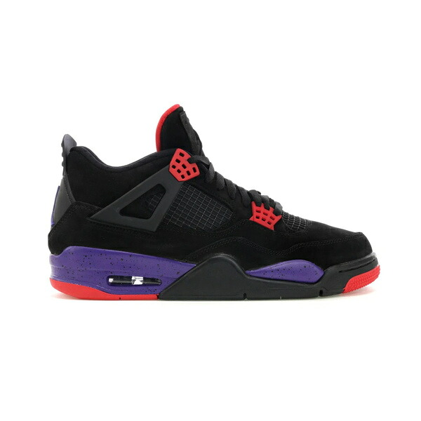 Jordan ジョーダン メンズ スニーカー 【Jordan 4 Retro Raptors (2018)】 サイズ US_8(26.0cm) Black/Court Purple-University Red|asty
