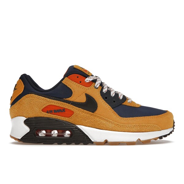 Nike ナイキ メンズ スニーカー  【Nike Air Max 90 Bucktan Team Navy】  サイズ US_10(28.0cm) Bucktan/Campfire Orange/Team Navy/Velvet Brown
