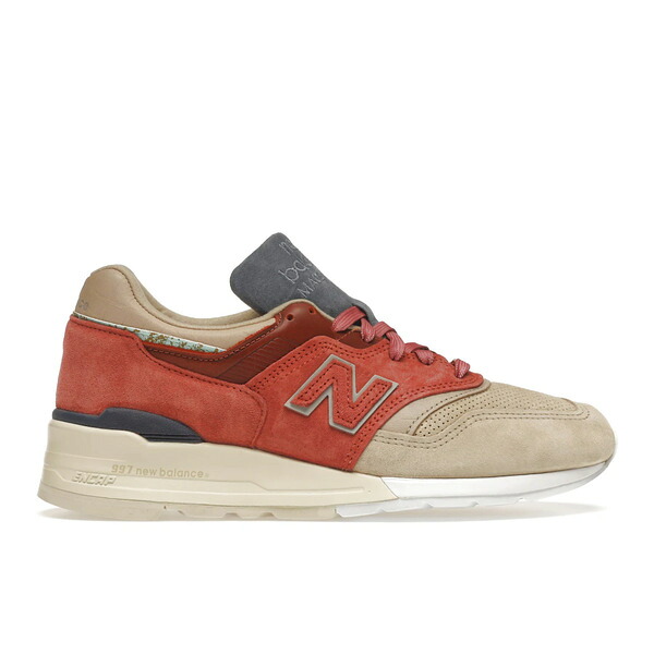 New Balance ニュー平衡にする メンズ スニーカー  【New Balance 997 Stance First of All】  大いさ US_10(28.0糎) Red/Beige 靴-メンズ靴