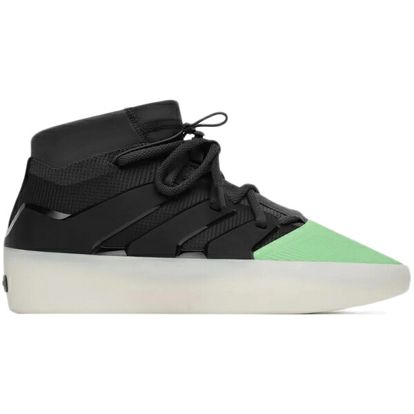 adidas アディダス メンズ スニーカー  【adidas Fear of God Athletics I Basketball Miami Carbon】  大いさ US_12(30.0糎) Carbon/Miami Green/Carbon スニーカー-靴-メンズ靴