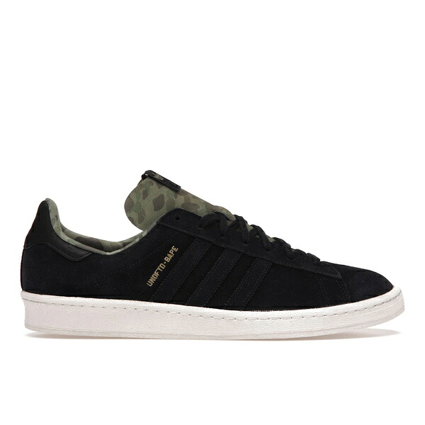 adidas アディダス メンズ スニーカー  【adidas Campus 80s Undefeated x Bape Black】  サイズ US_10(28.0cm) Black1/Black1/Chalk2