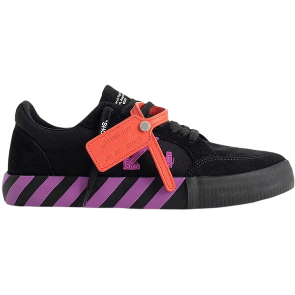 OFF-WHITE オフホワイト メンズ スニーカー 【OFF-WHITE Vulc Low Black Orchid】 サイズ US_M_14 Black Orchid|asty