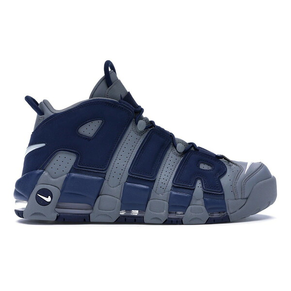 Nike ナイキ メンズ スニーカー  【Nike Air More Uptempo Cool Grey Midnight Navy】  大きさ US_M_14 Cool Grey/White-Midnight Navy