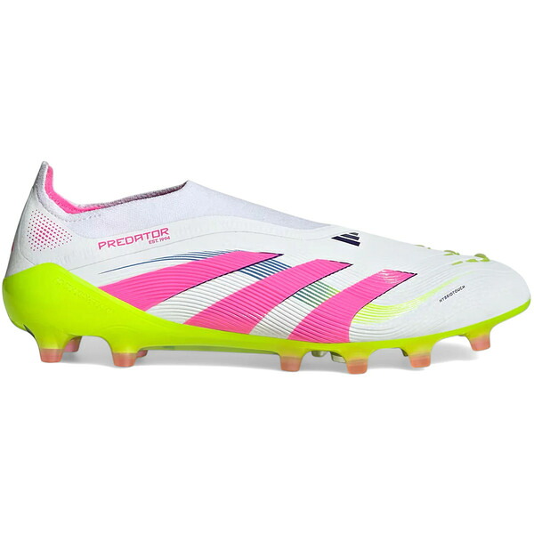 adidas アディダス メンズ スニーカー  【adidas Predator Elite Laceless AG Celestial Victory Pack】  大いさ US_7(25.0糎) Cloud White/Lucid Pink/Lucid Lemon メンズ靴-スニーカー-靴