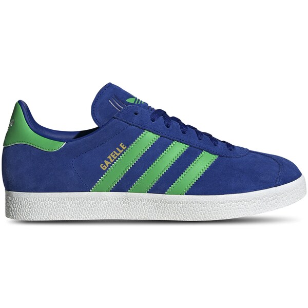 adidas アディダス メンズ スニーカー  【adidas Gazelle Royal Blue Energy Green】  大きさ US_12(30.0糎) Royal Blue/Energy Green/Core White