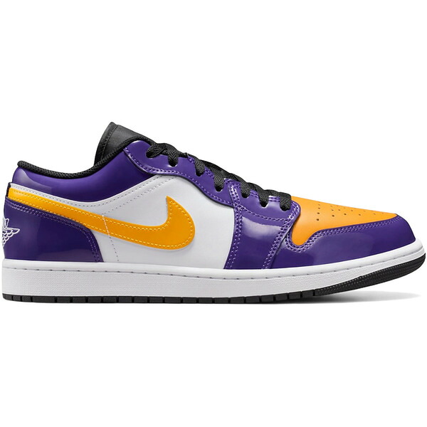 Jordan ジョーダン メンズ スニーカー  【Jordan 1 Low SE Lakers】  大いさ US_7(25.0糎) Court Purple/White/Black/University Gold 靴-スニーカー