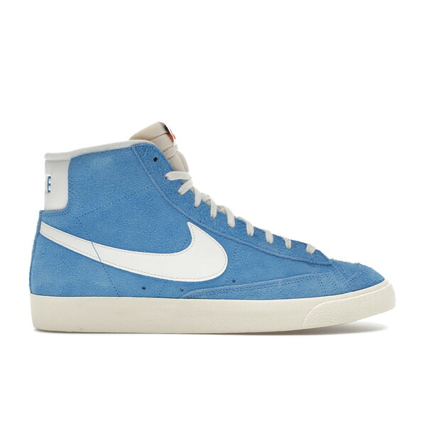 Nike ナイキ メンズ スニーカー 【Nike Blazer Mid '77 Premium University Blue】 サイズ US_6(24.0cm) University Blue/Sail/Muslin/Black/Safety Orange｜asty