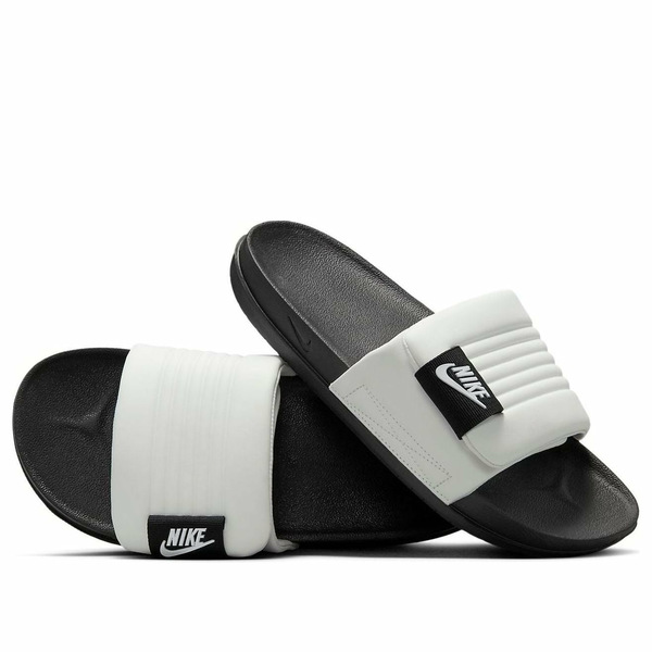 Nike ナイキ メンズ スニーカー  【Nike Offcourt Adjust Slide \u0027Summit White Black\u0027 DQ9624-100】  大きさ US_6(24.0糎)