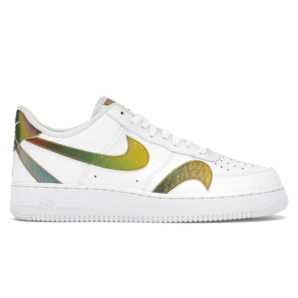 Nike ナイキ メンズ スニーカー  【Nike Air Force 1 Low Misplaced Swooshes White Multi】  大きさ US_8(26.0珊) White/Reflect Silver