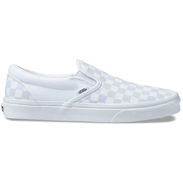 Vans バンズ メンズ スニーカー  【Vans Classic Slip-On White Checkerboard】  大きさ US_12(30.0珊) Checkerboard/True White