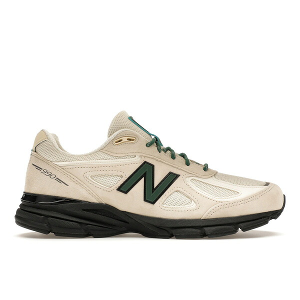 New Balance ニュー平衡にする メンズ スニーカー  【New Balance 990v4 MiUSA Teddy Santis Macadamia Nut】  大きさ US_10(28.0珊) Macadamia Nut/Black