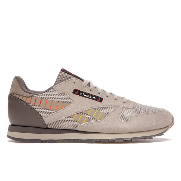 Reebok リーボック メンズ スニーカー  【Reebok Classic Leather Hot Ones】  大いさ US_11(29.0糎) Pebble/Paper White-Canvas