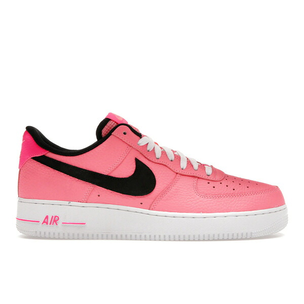 Nike ナイキ メンズ スニーカー  【Nike Air Force 1 Low \u002707 Pink Gaze】  大いさ US_6.5(24.5糎) Pink Gaze/Black/White/Hyper Pink