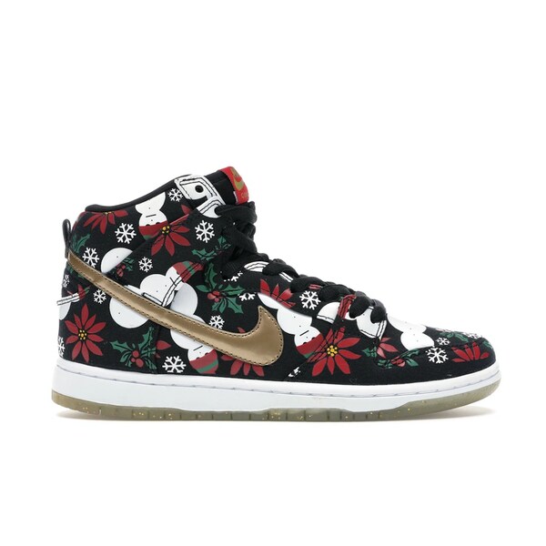 Nike ナイキ メンズ スニーカー  【Nike SB Dunk High Concepts Ugly Christmas Sweater Black】  大きさ US_8.5(26.5珊) Black/Pine Green-University Red