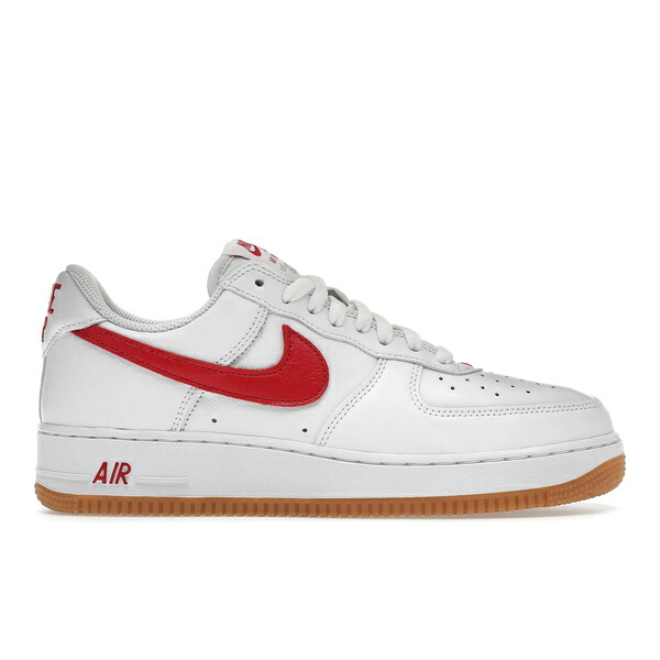 Nike ナイキ メンズ スニーカー  【Nike Air Force 1 \u002707 Low Color of the Month University Red Gum】  大きさ US_12.5(30.5珊) White/University Red/Gum Yellow