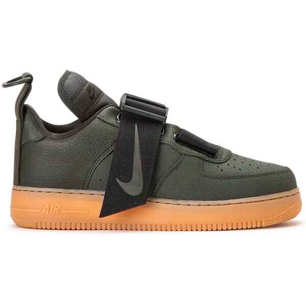 Nike ナイキ メンズ スニーカー  【Nike Air Force 1 Utility Sequoia】  大きさ US_7.5(25.5珊) Sequoia/Black-Gum Medium Brown