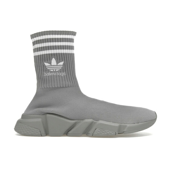 Balenciaga バレンシアガ メンズ スニーカー  【Balenciaga x adidas Speed Trainer Grey White】  大きさ US_12(30.0珊) Grey/White