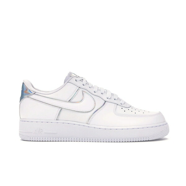 Nike ナイキ メンズ スニーカー  【Nike Air Force 1 Low \u002707 LV8 4 White Silver】  大いさ US_10.5(28.5糎) White/White-Silver