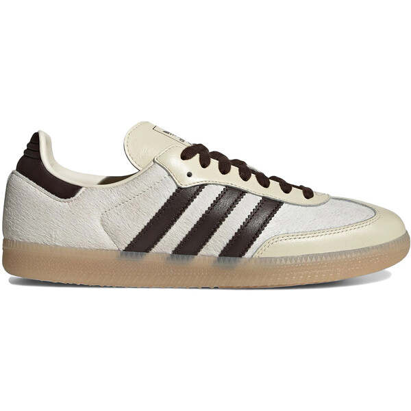 adidas アディダス メンズ スニーカー  【adidas Samba OG Crew White Mystic Brown Pony】  大きさ US_9.5(27.5珊) Crew White/Mystic Brown/Gum Four