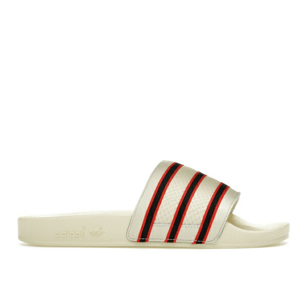 adidas アディダス メンズ スニーカー  【adidas Adilette Slide ESPN 1979】  大きさ US_5(23.0糎) Cream White/Core Black/Vivid Red