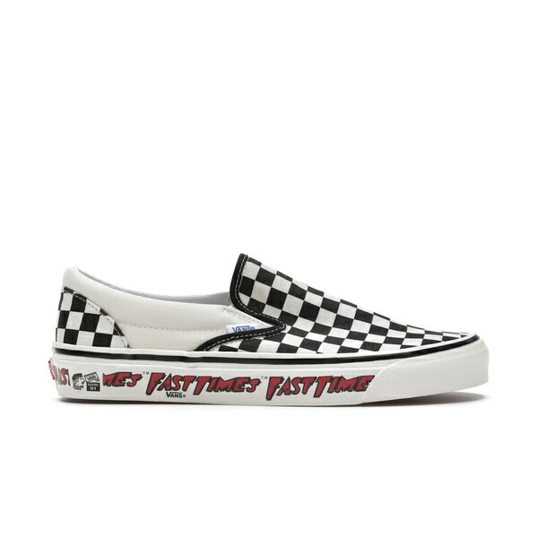 Vans バンズ メンズ スニーカー  【Vans Slip-On 98 DX  Anaheim Factory Fast Times】  大いさ US_7.5(25.5糎) OG Fast Times