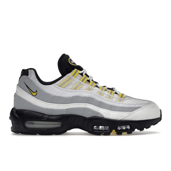 Nike ナイキ メンズ スニーカー  【Nike Air Max 95 Wolf Grey Tour Yellow】  大きさ US_10(28.0珊) White/Black/Wolf Grey/Tour Yellow
