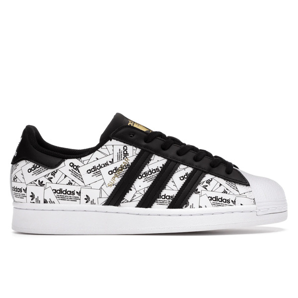 adidas アディダス メンズ スニーカー  【adidas Superstar Reflective All-Over Print】  大いさ US_9(27.0糎) Cloud White/Core Black/Core Black