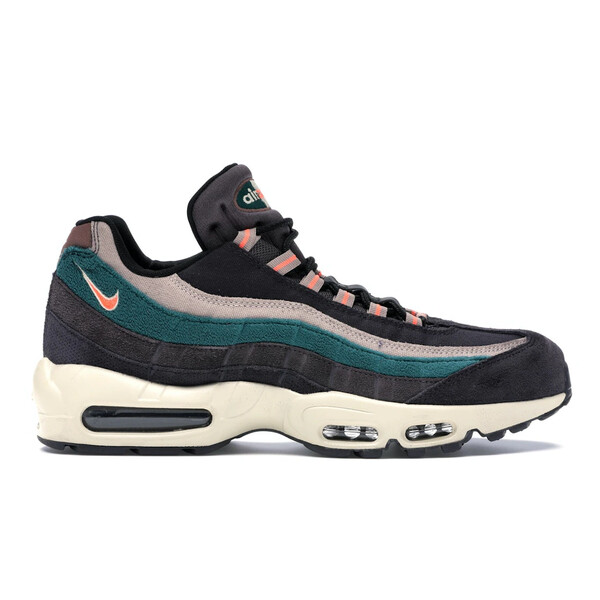 Nike ナイキ メンズ スニーカー  【Nike Air Max 95 Grey Rainforest Bright Mango】  大きさ US_10.5(28.5珊) Oil Grey/Thunder Grey-Rainforest-Bright Mango