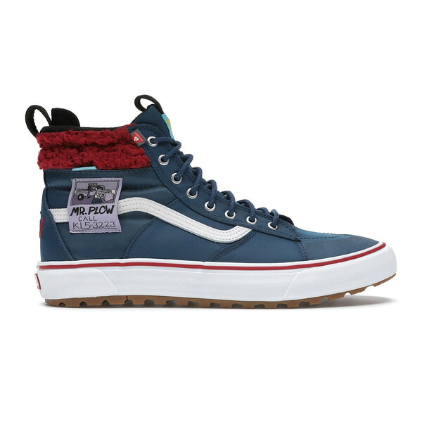 Vans バンズ メンズ スニーカー  【Vans Sk8-Hi MTE 2.0 The Simpsons Mr. Plow】  大きさ US_11(29.0珊) Blue/White-Red