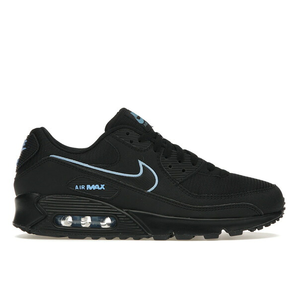 Nike ナイキ メンズ スニーカー  【Nike Air Max 90 Black University Blue】  大きさ US_7(25.0珊) Black/University Blue