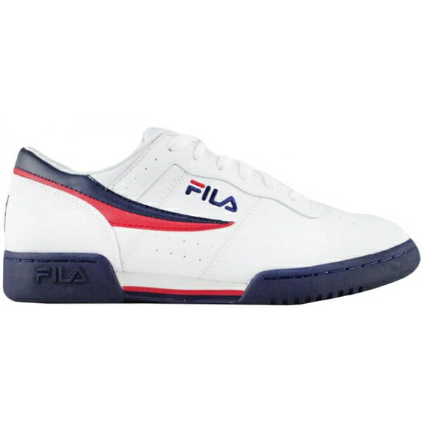 Fila フィラ メンズ スニーカー  【Fila Original Fitness White Navy Red】  大きさ US_12(30.0珊) White/Fila Navy-Fila Red