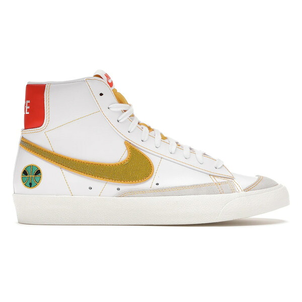 Nike ナイキ メンズ スニーカー  【Nike Blazer Mid 77 Raygun】  大きさ US_11.5(29.5珊) White/Orange/Yellow