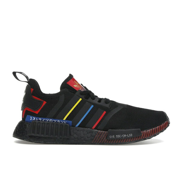 adidas アディダス メンズ スニーカー  【adidas NMD R1 Olympics Black (2020)】  大きさ US_5(23.0珊) Black/Blue/Red