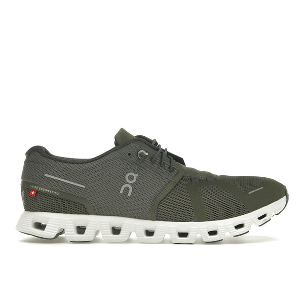 On オン メンズ スニーカー  【On Running Cloud 5 Olive Green White】  大きさ US_9(27.0珊) Olive/White