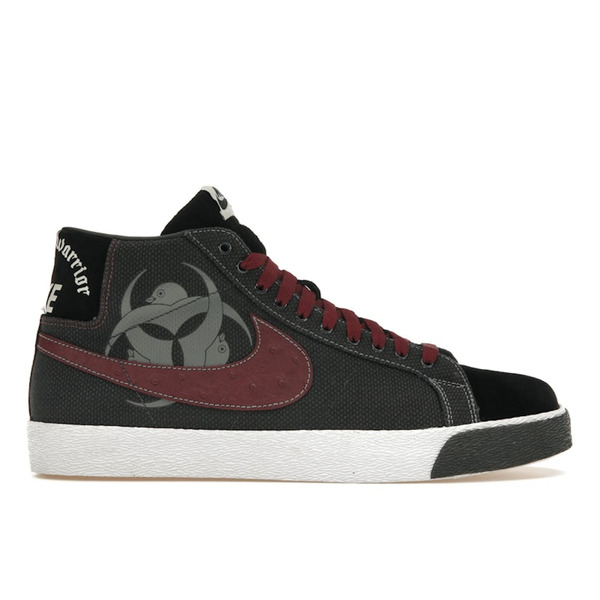 Nike ナイキ メンズ スニーカー 【Nike SB Blazer Shogo Lordless Warrior】 サイズ US_9(27.0cm) Anthracite/Team Red｜asty