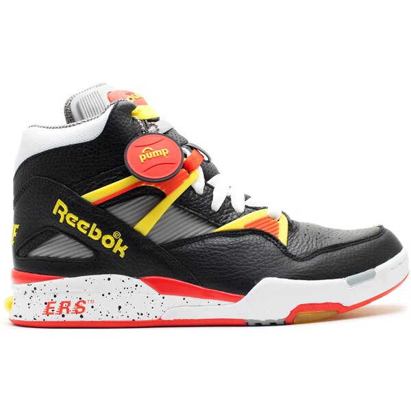 Reebok リーボック メンズ スニーカー 【Reebok Pump Omni Zone Packer Shoes Nique Black】 サイズ US_11(29.0cm) Black/Railroad Grey-Comet｜asty
