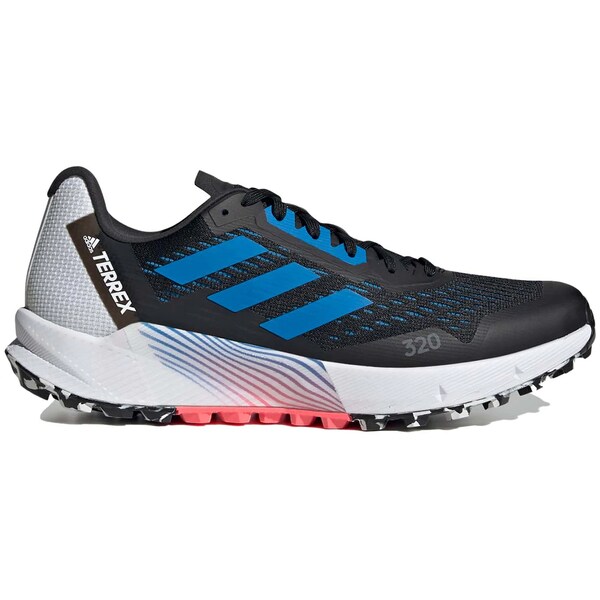 adidas アディダス メンズ スニーカー  【adidas Terrex Agravic Flow 2 Black Blue Rush Turbo】  大いさ US_10.5(28.5糎) Core Black/Blue Rush/Turbo