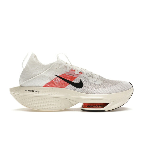 Nike ナイキ メンズ スニーカー  【Nike Air Zoom Alphafly Next% 2 EK Eliud Kipchoge Paris 5K】  大きさ US_6.5(24.5珊) White/Chile Red/Coconut Milk/Black