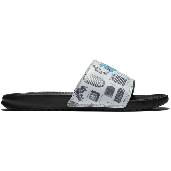 Nike ナイキ メンズ スニーカー  【Nike Benassi JDI Summit White】  大きさ US_6(24.0糎) Black/Summit White/Iron Grey/Blue Fury