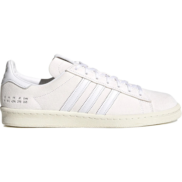 adidas アディダス メンズ スニーカー  【adidas Campus 80s Premium Size Tag Off White】  大きさ US_11(29.0珊) White/Cloud White/Off White