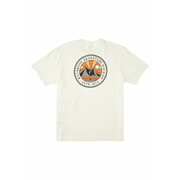 お気に入りの ビラボン メンズ Tシャツ トップス ROCKIES - Print T-shirt off white omed.com.ar