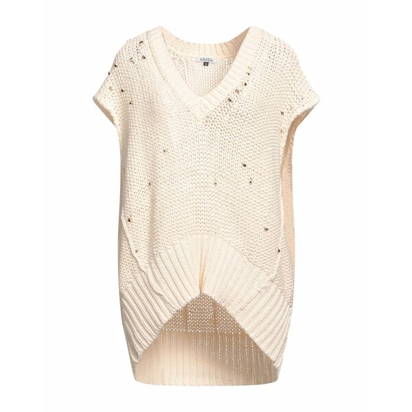 【送料無料】 クリツィア レディース ニット&セーター アウター Sweaters White