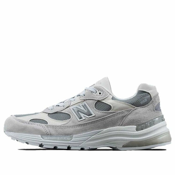 New Balance ニュー平衡にする メンズ スニーカー  【New Balance 992 Made インチ USA \u0027White Silver\u0027 M992NC】  大いさ US_6.5(24.5珊) 靴-スニーカー