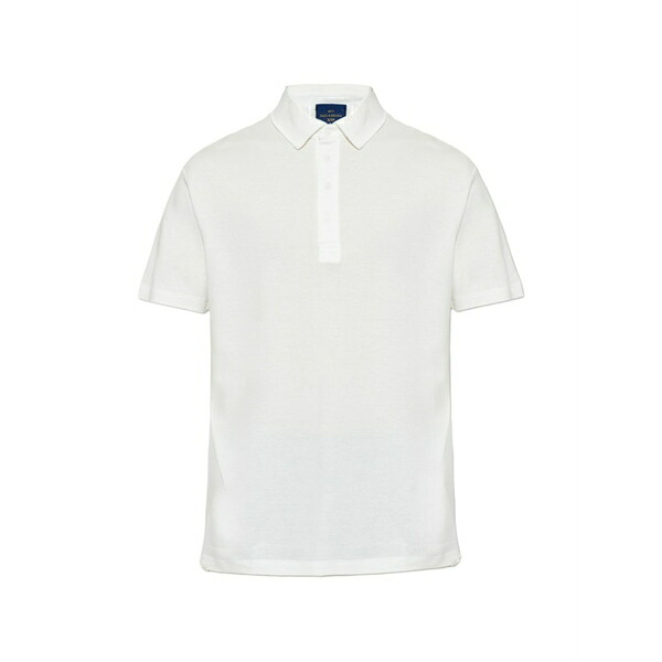 ポールアンドシャーク メンズ スポーツシャツ トップス Short-sleeve polo shirt White