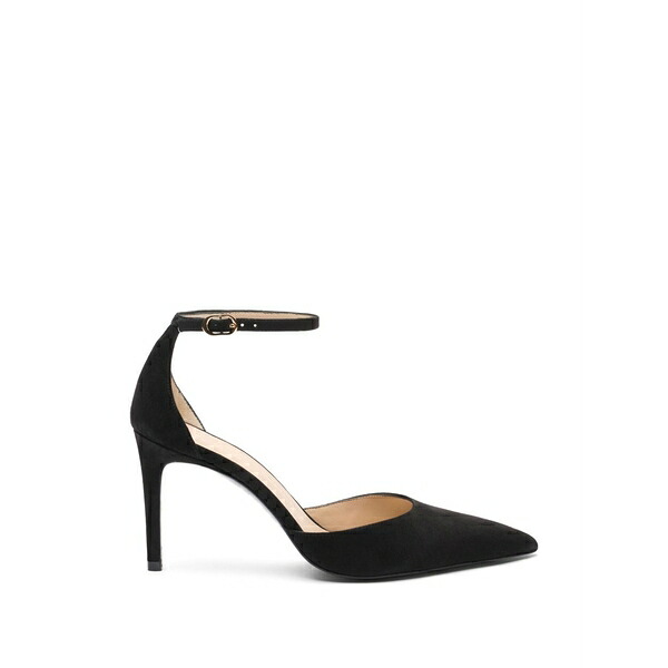 スチュアート ワイツマン レディース パンプス シューズ 85粍 ankle-strap pointed pumps Black