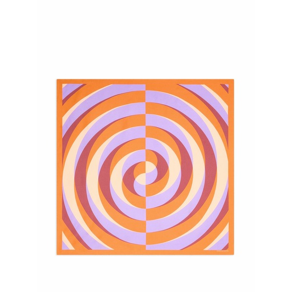 ドリス・ヴァン・ノッテン レディース えり巻き・袈裟・えり巻き 付属品 Patterned square scarf Orange