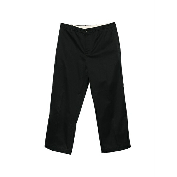 野球クラブ はたご屋 ザ 昼まえ メンズ 心地好いズボン下 ボトムス Thiago satright trousers Black