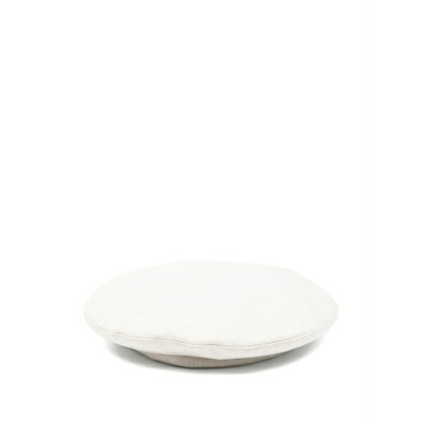 イレブンティ メンズ かぶり笠 佩び物 Textured-finish beret Neutrals