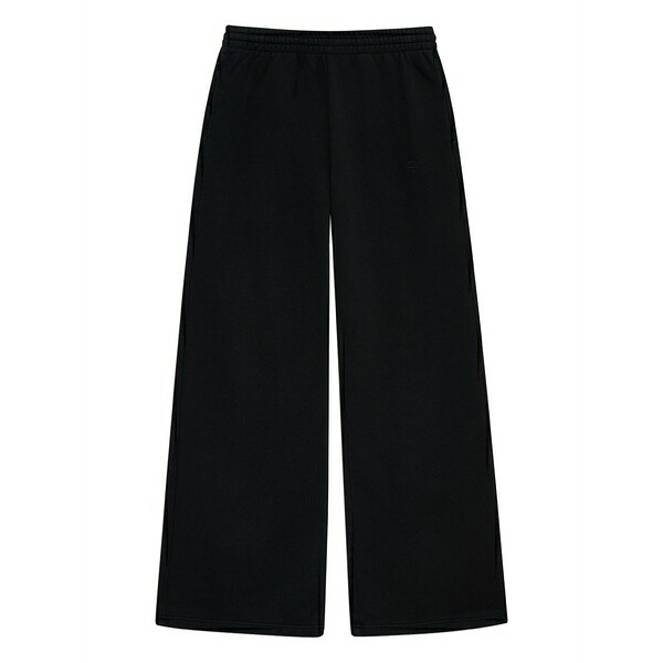 アニービン レディース カジュアルパンツ ボトムス Kacey monogram track pants Black