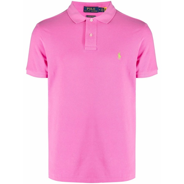 ラルフローレン メンズ スポーツシャツ トップス Polo pony piqu?? polo shirt Pink ポロシャツ-トップス-メンズファッション